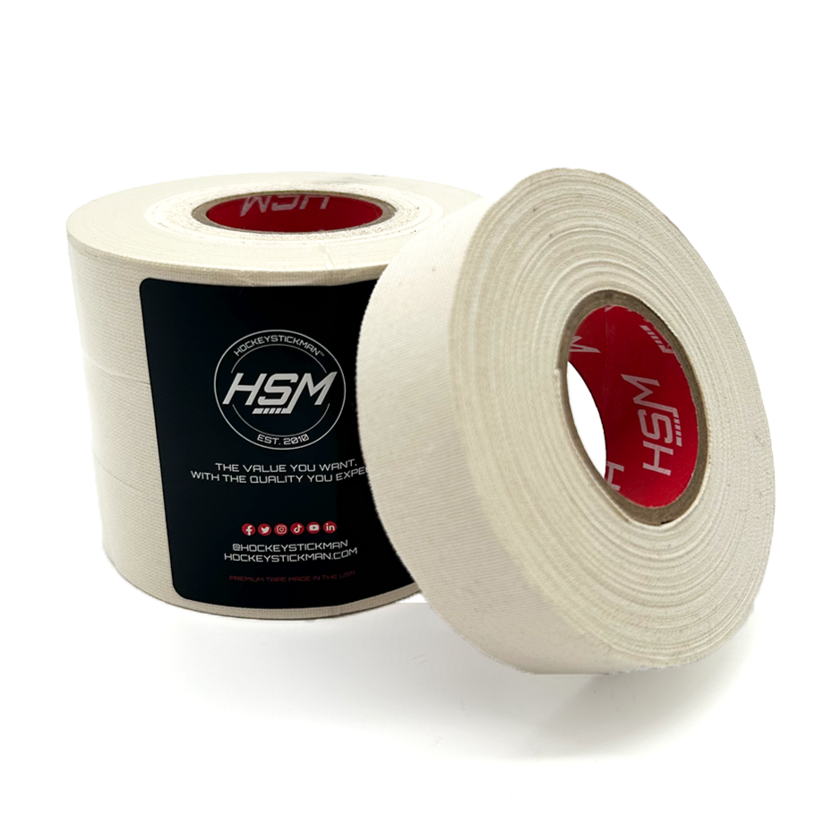 Ruban de hockey blanc HSM